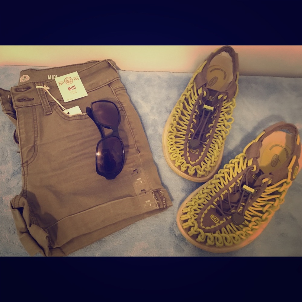 SO Double cuff Midi Shorts